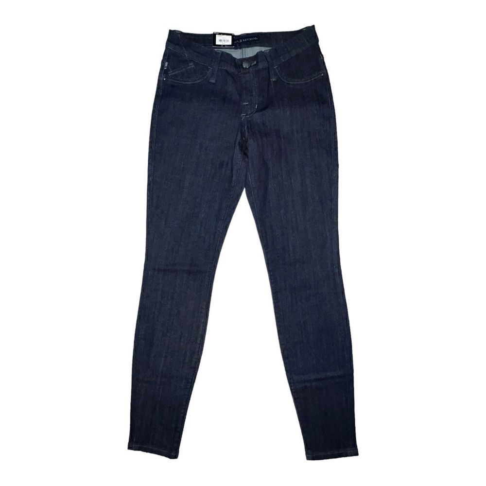 Rock & Republic Womens Denim Kashmiere Midrise Skinny Jeans 2M New